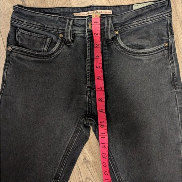 Parasuco Jeans Men's Size 29 Mike Fit Slim Leg Gray Denim Mid Rise Casual Pants - Picture 8 of 11